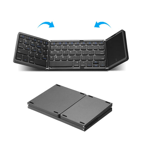 Folding Bluetooth Keyboard with Touchpad
